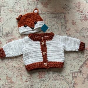 Fox Sweater and Hat